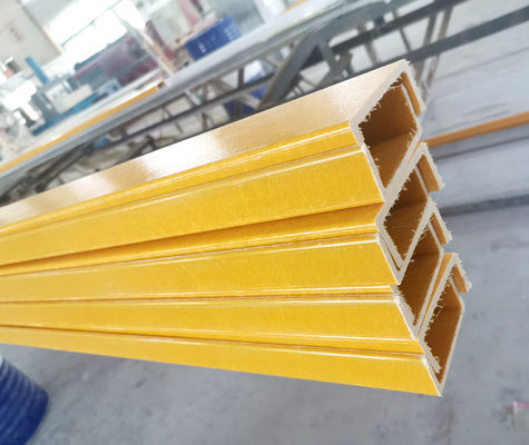 As Requirement Anti-Corrosion GRP FRP Channel Section Fiberglass C Shape Channel