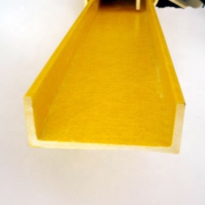 As Requirement Anti-Corrosion GRP FRP Channel Section Fiberglass C Shape Channel