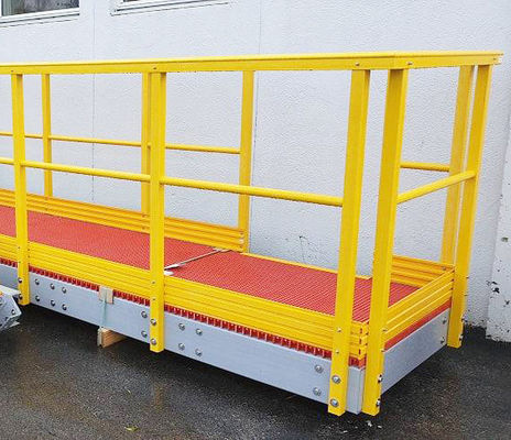 Type 1 – 250 lbs Weight Capacity FRP Railing for Insulated Stairs Safety Handrail
