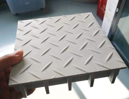 Strength FRP Molded Grating for Platform Walkway Fiberglass Plastic Decking Floor