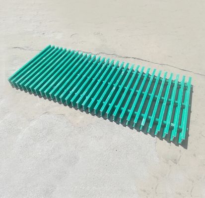 25mm 38mm GFRP Fiberglass Pultruded FRP Floor Grating for Decking Walkway