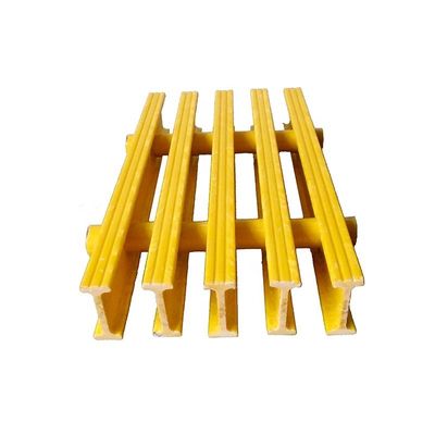 Well Insulated Electric FRP Walkway Grating Cover for Electric Safety Customized Length