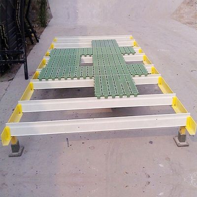 Technique Pultrusion Fiberglass Pig Floor Support Beam for High Strength FRP Pig Slats