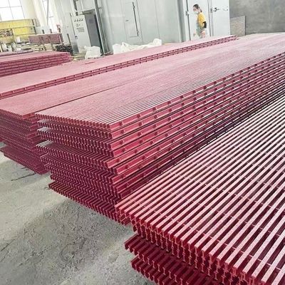 Ceiling Grating Technique Pultruded High Strength FRP Grating Sheet for Construction