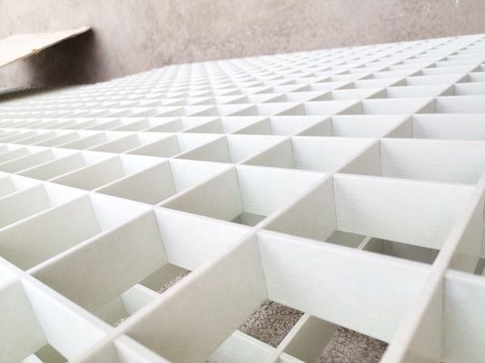 Ceiling Grating Technique Pultruded High Strength FRP Grating Sheet for Construction