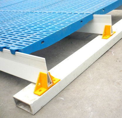 Smooth Cutting Service 120mm High Fibreglass Triangle Support Beam for Poultry Flooring