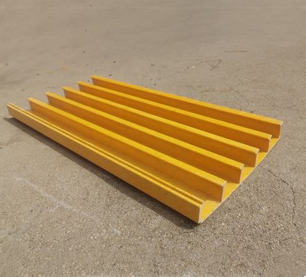 Corrosion Resistant Odor Control Covers FRP Planking Panel for Cutting Processing Service