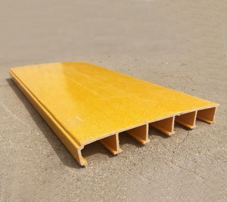 Corrosion Resistant Odor Control Covers FRP Planking Panel for Cutting Processing Service