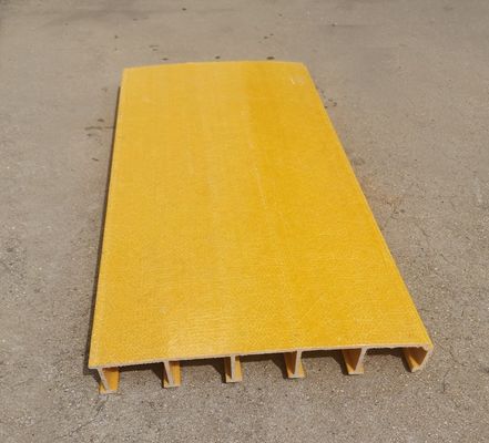 Corrosion Resistant Odor Control Covers FRP Planking Panel for Cutting Processing Service