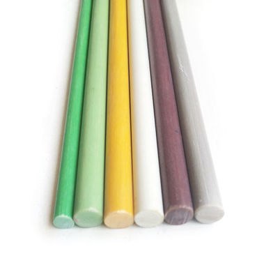 Cutting Service 16mm High Strength White Fiberglass Rod for Smooth and Flexible Stakes
