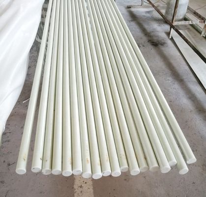 Cutting Service 16mm High Strength White Fiberglass Rod for Smooth and Flexible Stakes