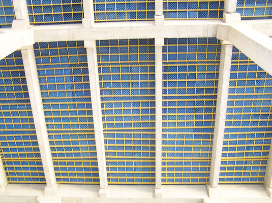 FRP Cooling Tower Filler Support Fiberglass Grating Support with Pultruded Technique