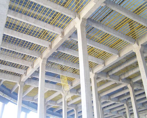 FRP Cooling Tower Filler Support Fiberglass Grating Support with Pultruded Technique