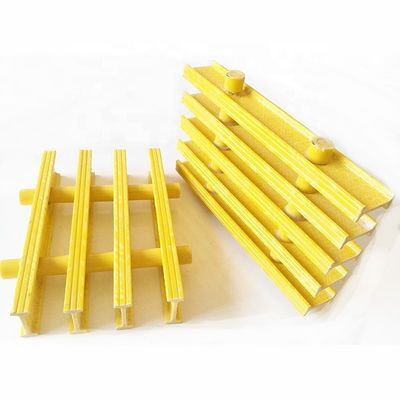 High Strength Fiberglass Grate Walkway Cover for Slip Resistance and Customized Colors