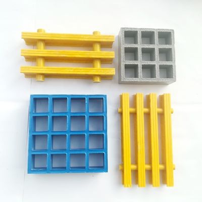 High Strength Fiberglass Grate Walkway Cover for Slip Resistance and Customized Colors