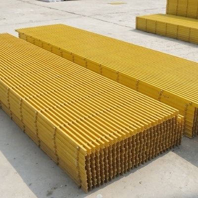 40% 80% Open Area High Strength FRP Grating for Heavy-Duty and High Load Applications