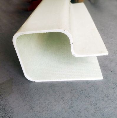 1m to 11.6m Customized GFRP Fiberglass FRP Structural Profile for Bus Door Heel Post/Truck Trainler Frame