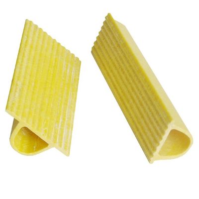 Customized Length Strength D-Shape Round-Shape Ribbed FRP Tube for Fiberglass Ladder Steps