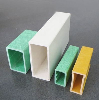 1m to 11.6m Length Range L Shape Profile Fiberglass Box Section with Cutting Service