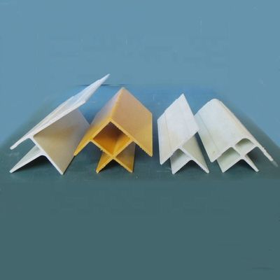 1m to 11.6m Length Customized Fiberglass Plastic Angle for Fence Wall Sandwich Board Joint