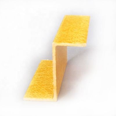 FRP Fiberglass Pultruded Z Beam Profile Lightweight and Sturdy for Corner Connections
