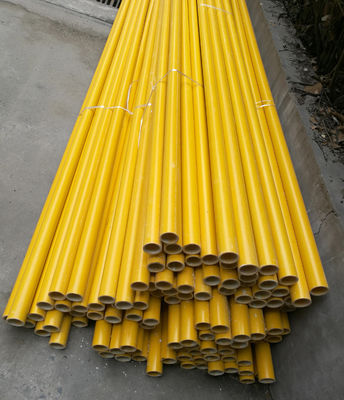 Technique Pultrusion Customized Insulted FRP Pole Fence Post Fiberglass Tube for Fence