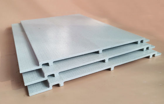 Easy To Install High Strength Fiberglass Pultruded Panel Profile with Customized Length