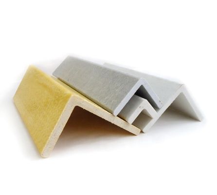 Insulated FRP L Shape Profiles Length 1m to 11.6m for Long-lasting Structure Support