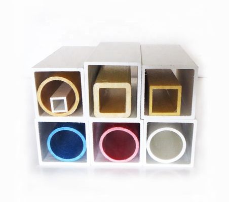 30mm 38mm 44mm 50mm Pultruded GFRP FRP Square Pipe Sturdy and Long-Lasting Structures