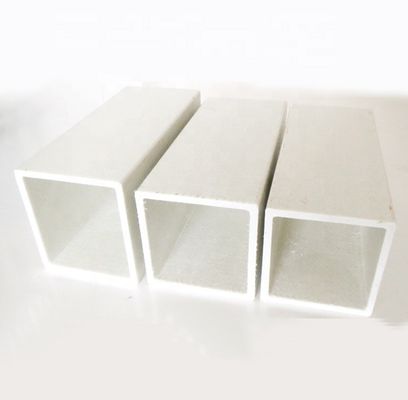 30mm 38mm 44mm 50mm Pultruded GFRP FRP Square Pipe Sturdy and Long-Lasting Structures