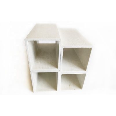 Fiberglass Reinforced Plastic Rectangular Tube Profiles for Industrial Anti-corrosion