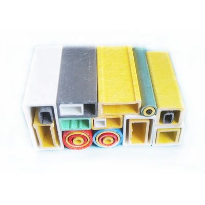 Fiberglass Reinforced Plastic Rectangular Tube Profiles for Industrial Anti-corrosion