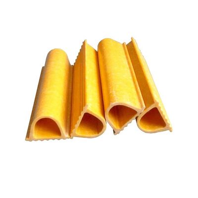 Customized Colors High Load Capacity Gear and D-type FRP Pultruded Tube Ideal for FRP Step Ladder Rungs