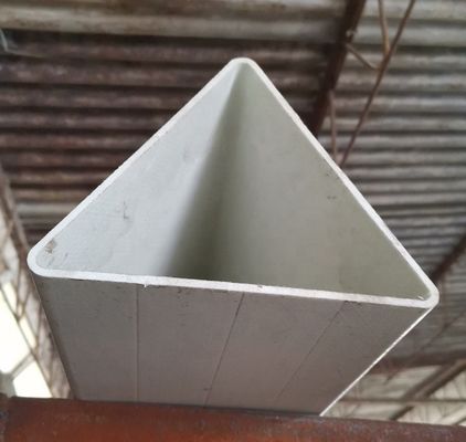 Smooth 180mm FRP Triangle Profiles Fiberglass Triangular Profile GFRP Angle Section