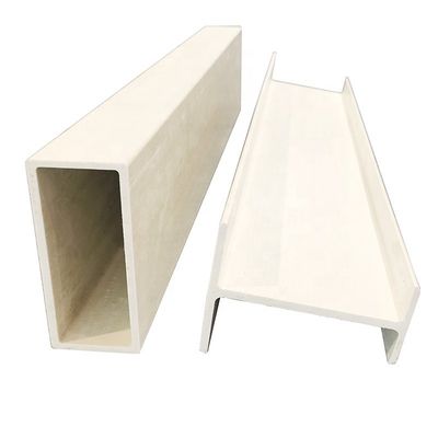 Cutting Service Big Span Fiberglass Composite Decking Joist for Construction Structure