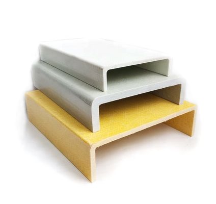Cutting Service Big Span Fiberglass Composite Decking Joist for Construction Structure