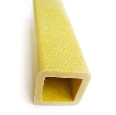 1m to 11.6m Length Fiberglass Composite Square Box Profiles GFRP FRP Square Tube Pole