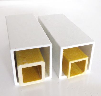 1m to 11.6m Length Fiberglass Composite Square Box Profiles GFRP FRP Square Tube Pole