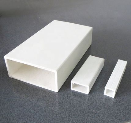 High Strength FRP Pultruded Fiberglass Composite Plastic Rectangular Tube Size List for Structures