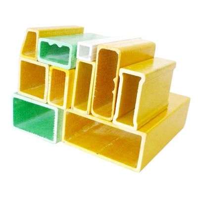 UV-Protected Fiberglass Reinforced Pultrusion Ladder and Handrail Tube with Smooth Surface