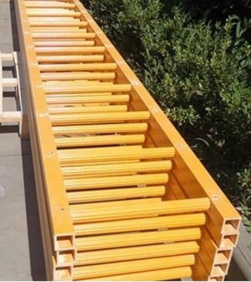 UV-Protected Fiberglass Reinforced Pultrusion Ladder and Handrail Tube with Smooth Surface