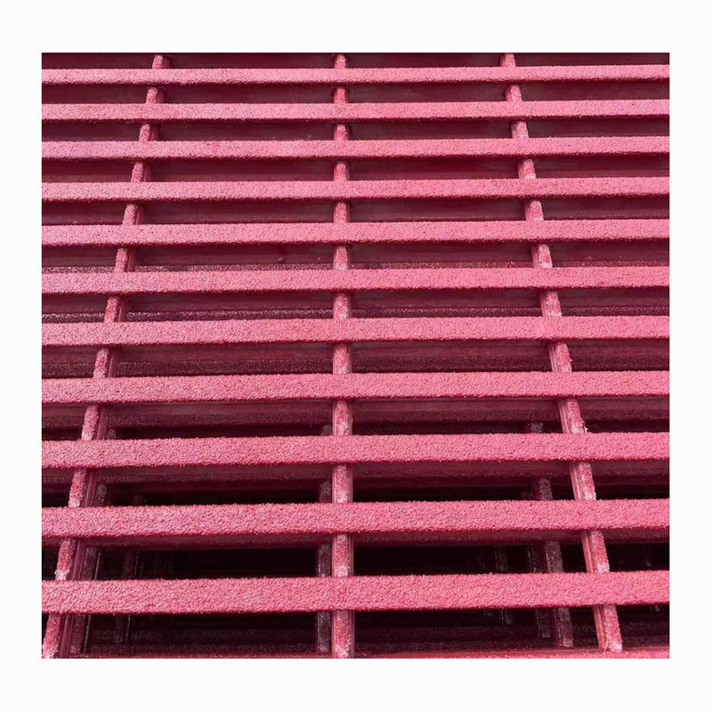 Cutting FRP Grating Access System for Non-Slip Walkway 25mm 38mm 50mm High GFRP Grating