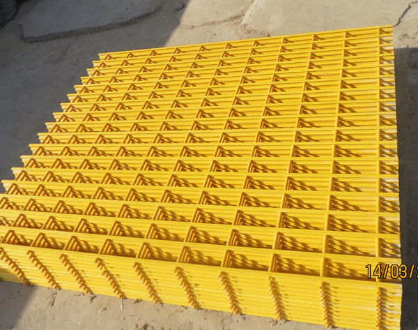 Cutting Service FRP Grating for Cooling Tower Filler Support in Large Size