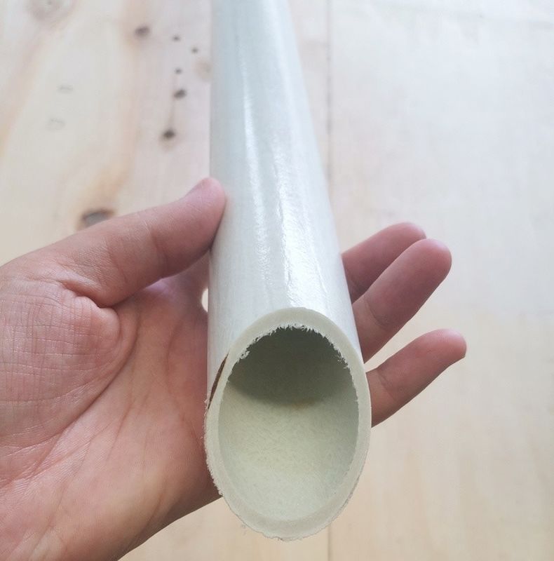 Flooring Mounted Insulated Fiberglass Fence Post Never Rust or Rot GFRP FRP Fence Pole