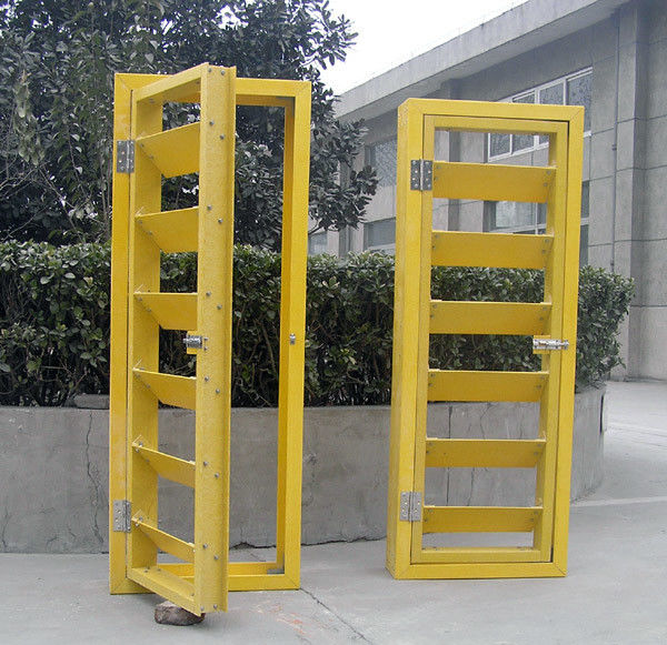 Finished Insulated FRP Door for Electricity Safety Gate Industrial Fiberglass Door
