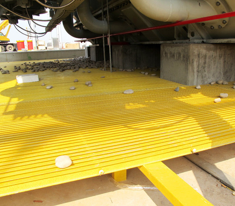 Cutting FRP Grating Walkway Corrosion Resistant Solution for Fiberglass Pultrusion