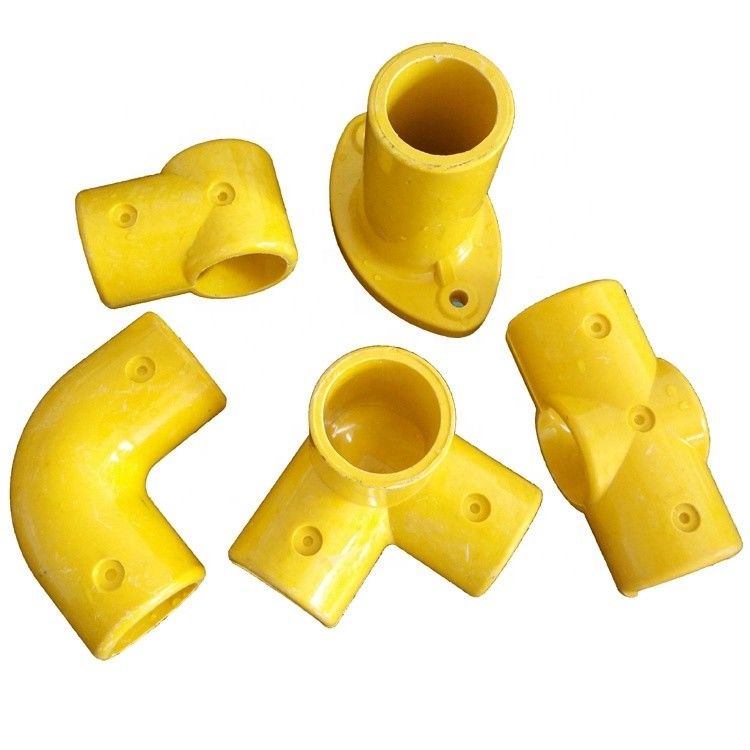 Advantage FRP Fence Connectors with Higher Strength Light Weight Round Tube Handrail