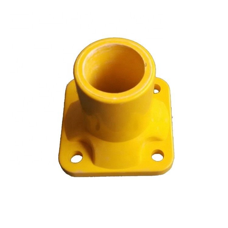 FRP Handrail Accessories Elbow/Baseplate/Cross Tee/Side Post Base for Safety Handrails