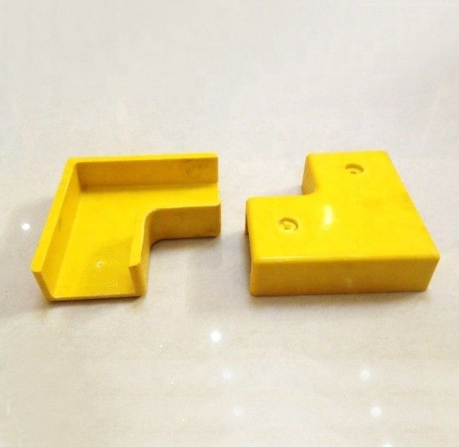 UV Protection FRP Elbow Fittings for 50mm Round Tube Handrail/Fence/Guardrail Accessories