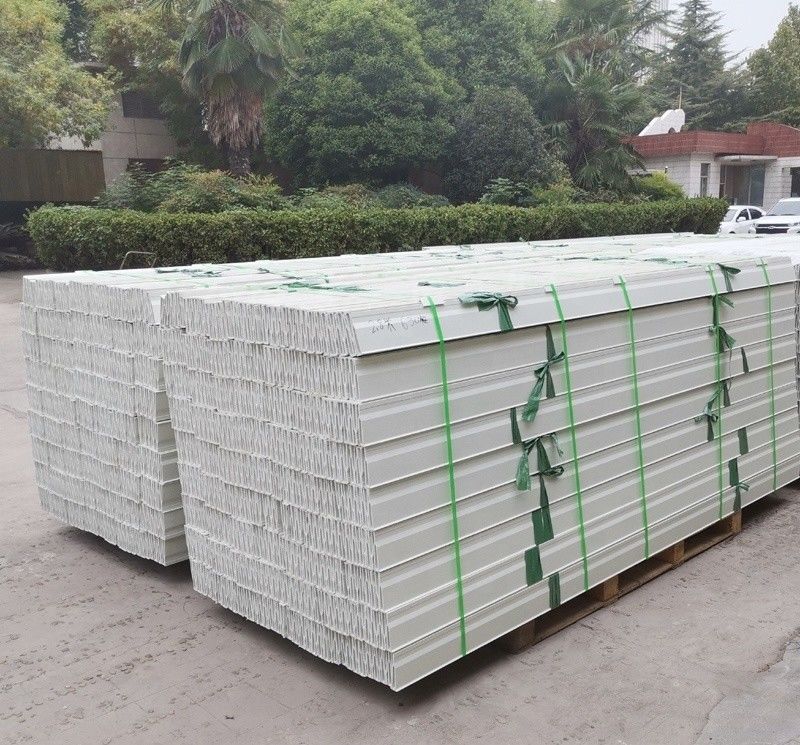 Cutting Service High Strength Fiberglass GRP FRP Beam for Plastic Pig Floor Support Beam